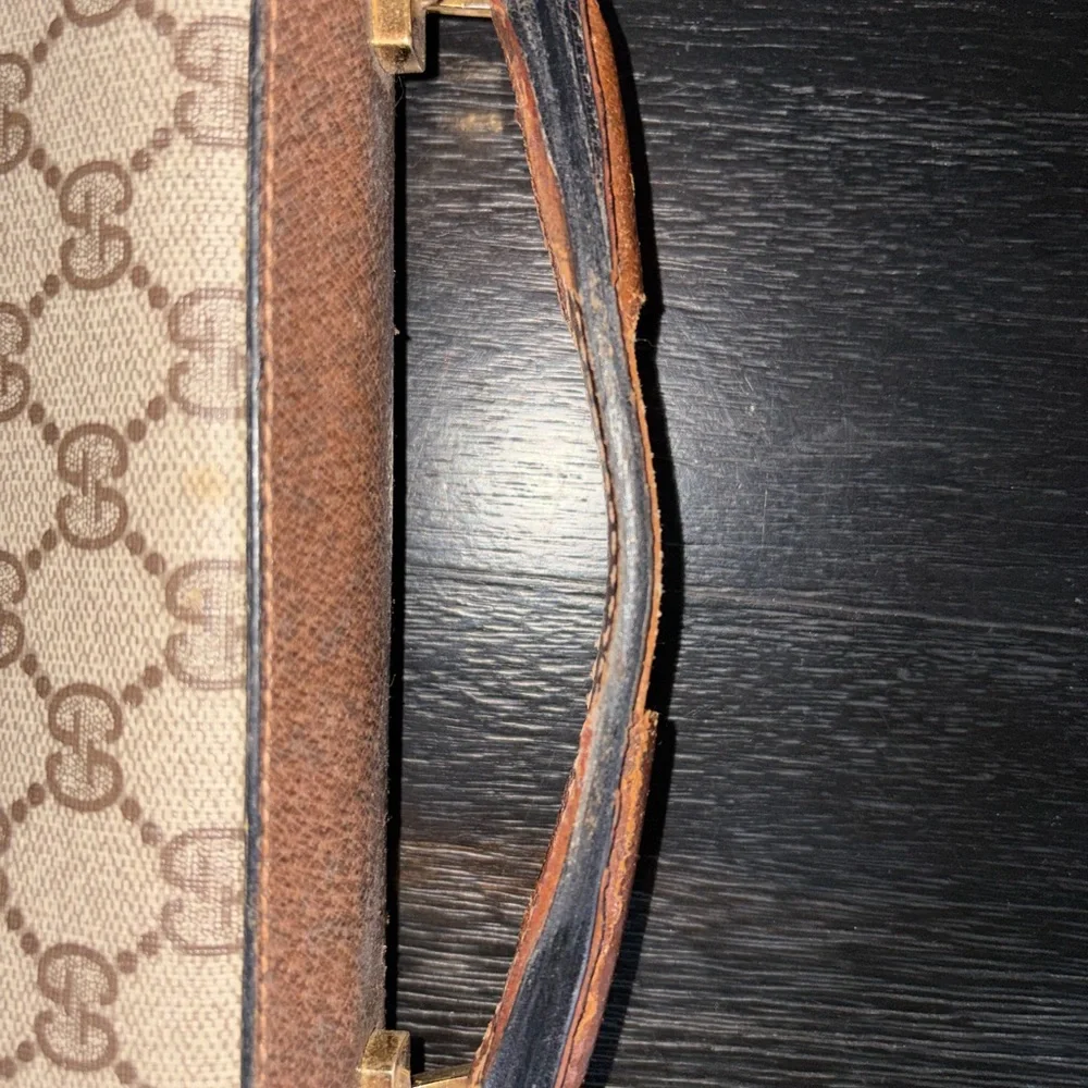 Gucci Brown Patterned Men's Briefcase